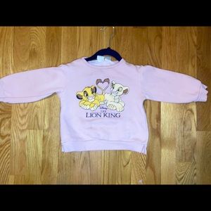 DISNEY LION KING SWEATSHIRT